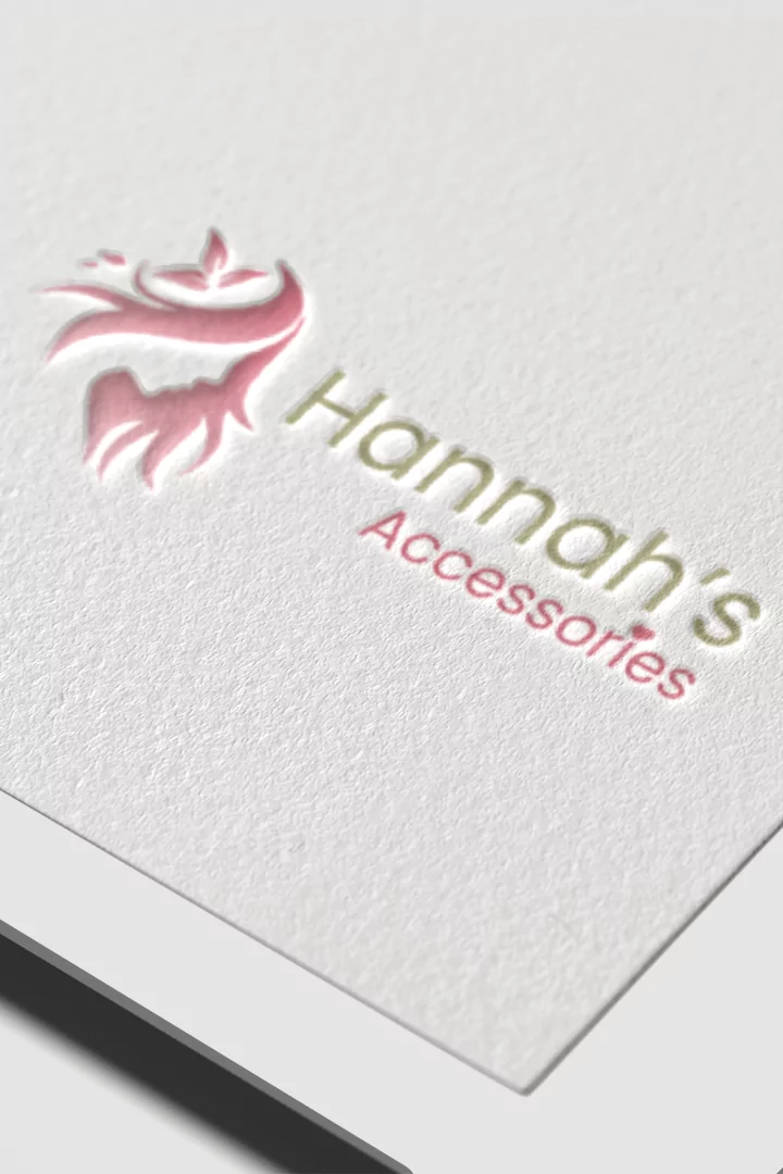 Logo Design : Hannah's Accessories,Stanley County Durham
