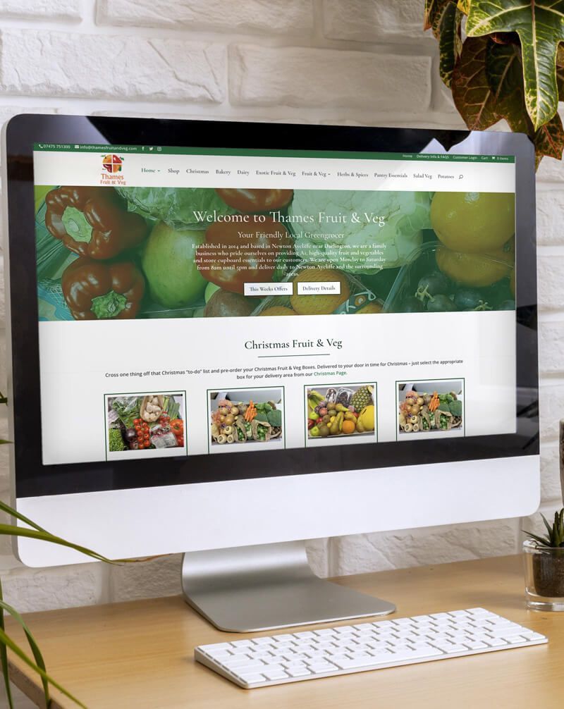 e-Commerce Web Design : Newton Aycliffe