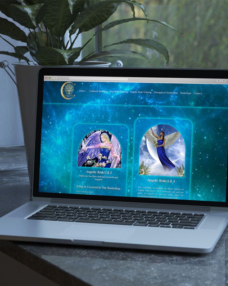 Responsive Website Design Northumberland: Simone Larraine Holistic Therapies