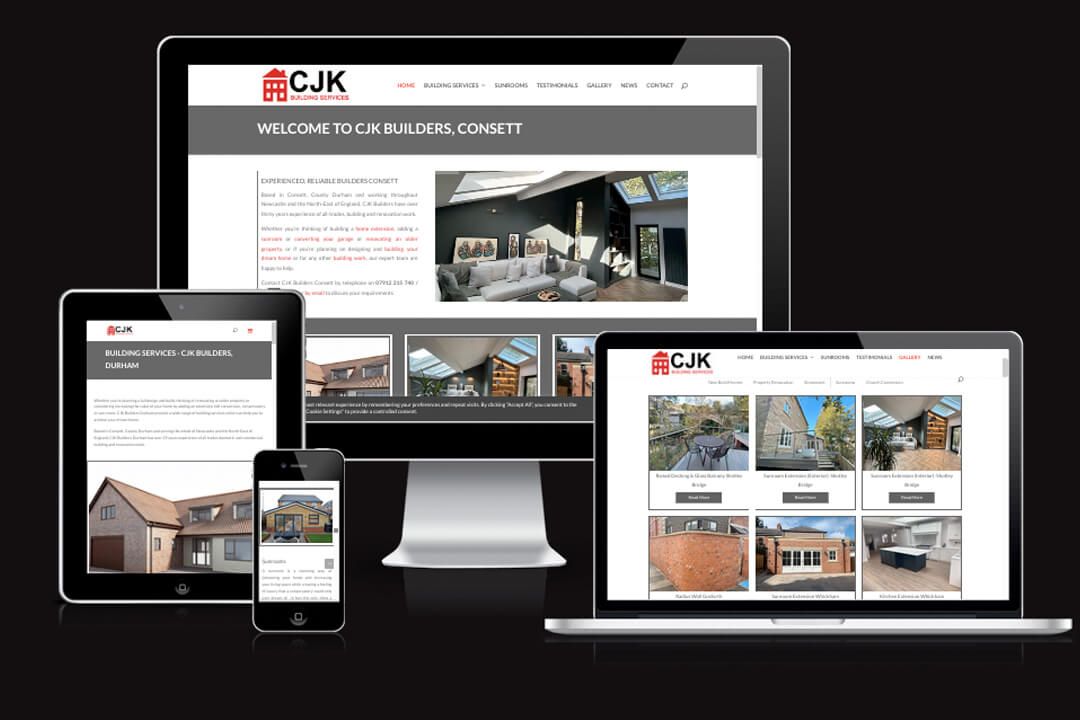 Website Design Durham CJK Builders