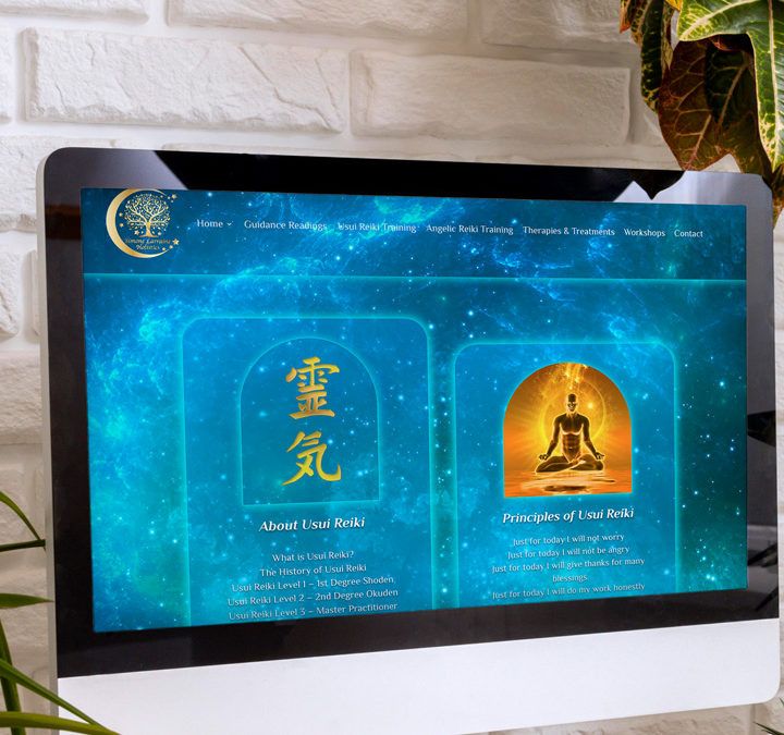 Responsive Website Northumberland: Simone Larraine Holistic Therapies
