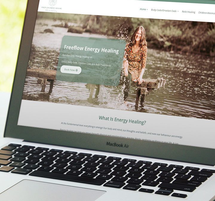 Website Design Northumberland: Freeflow Energy Healing
